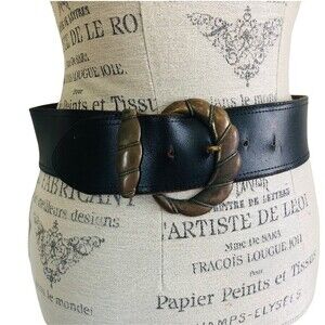Cute Brown Thick Leather Belt